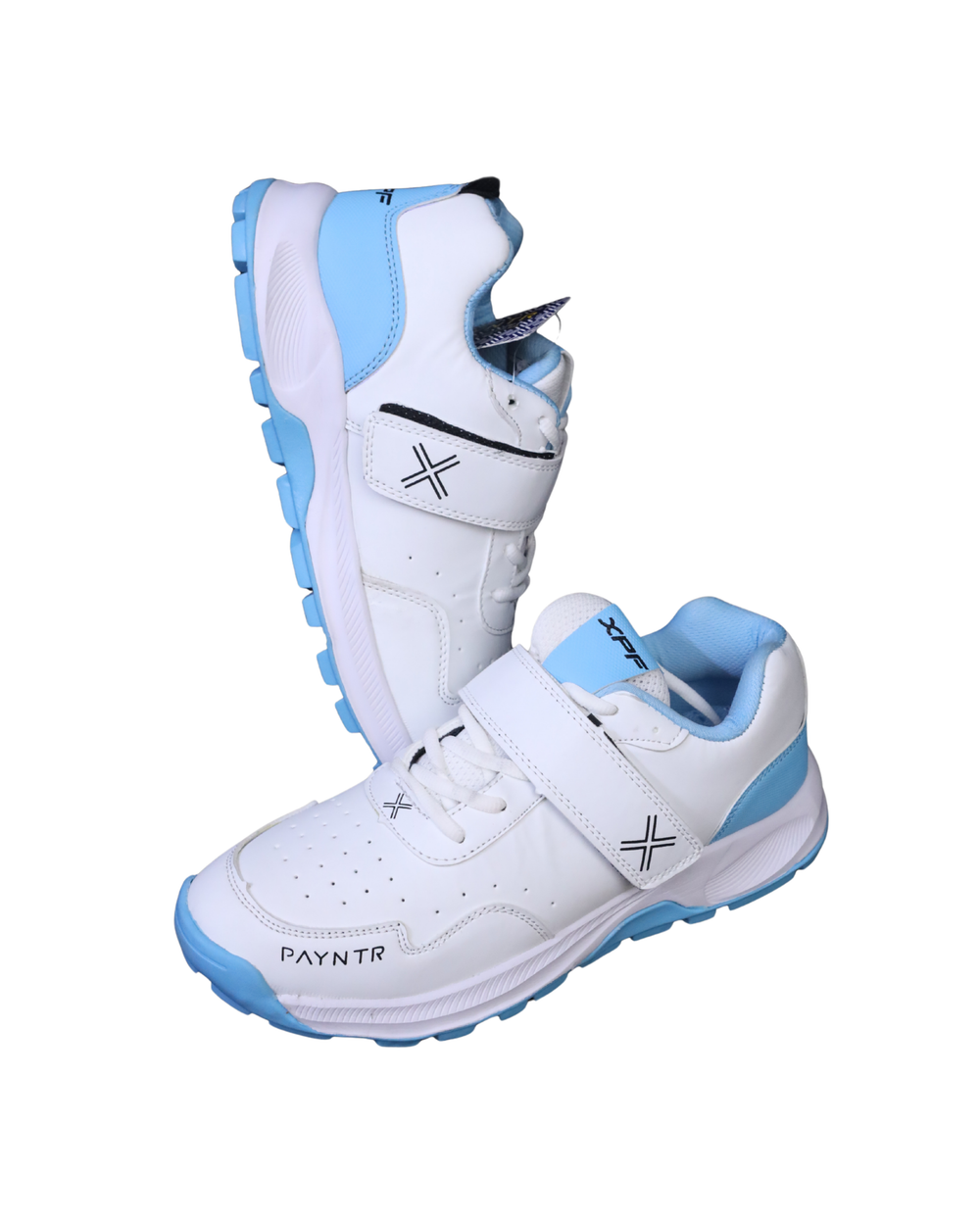 PAYNTR Sky Blue Cricket Shoes