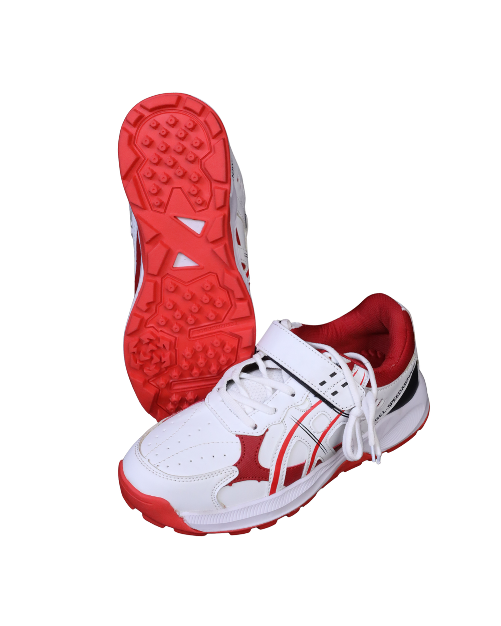 ASICS Red Cricket Shoes