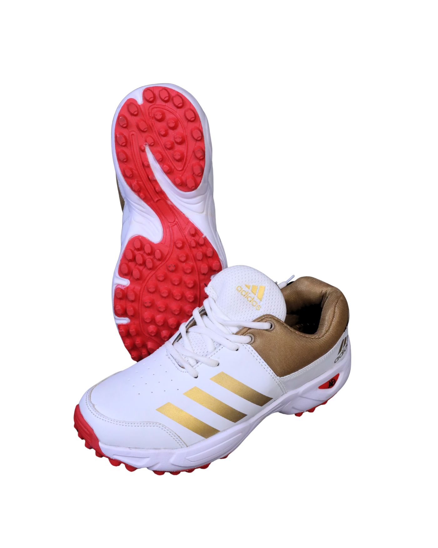 ADIDAS Gold Airsole Cricket Shoes