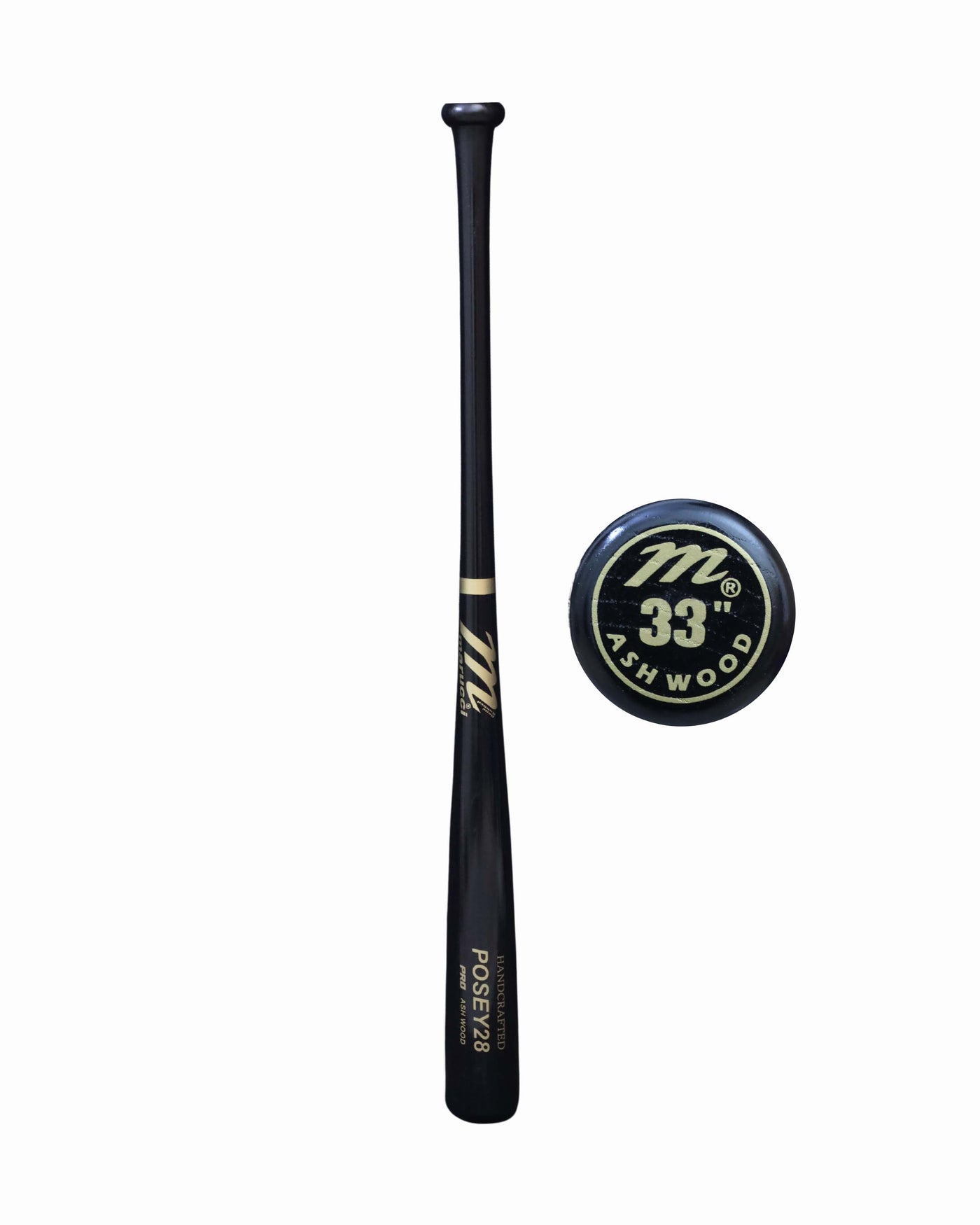 Marucci POSEY28 Pro Model Ash Wood Bat (Midnight Edition)
