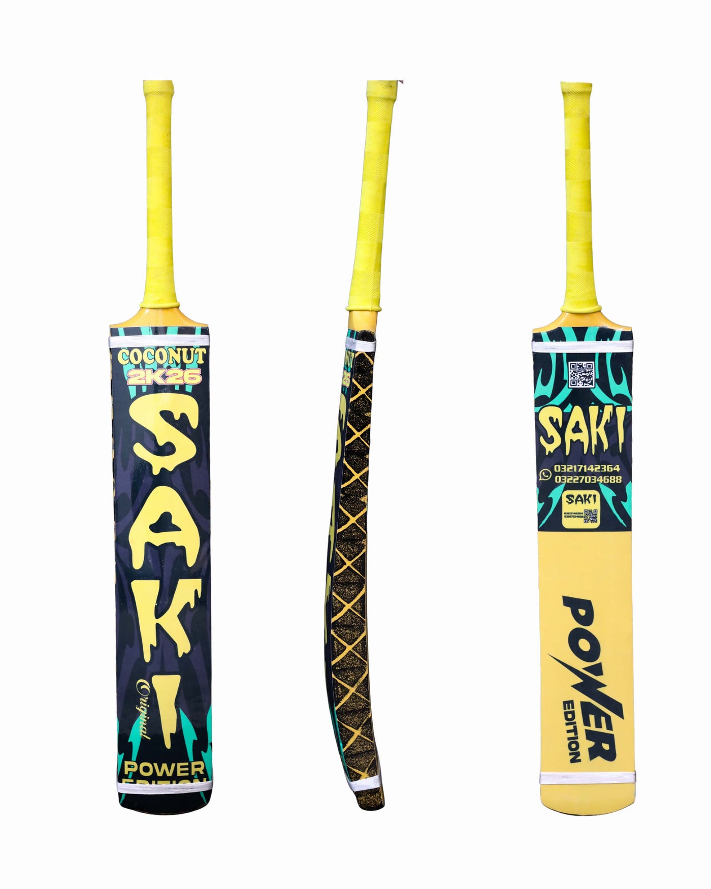 SAKI Coconut 2K26 Power Edition Cricket Bat